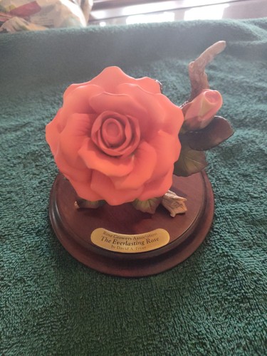 Porcelain rose figurine the - porcelain,